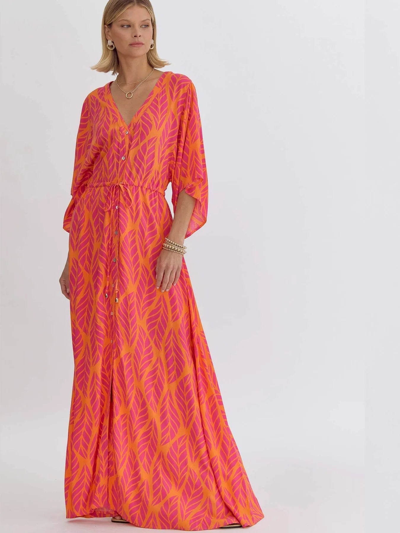 Hot Pink Maxi - Main & Monroe