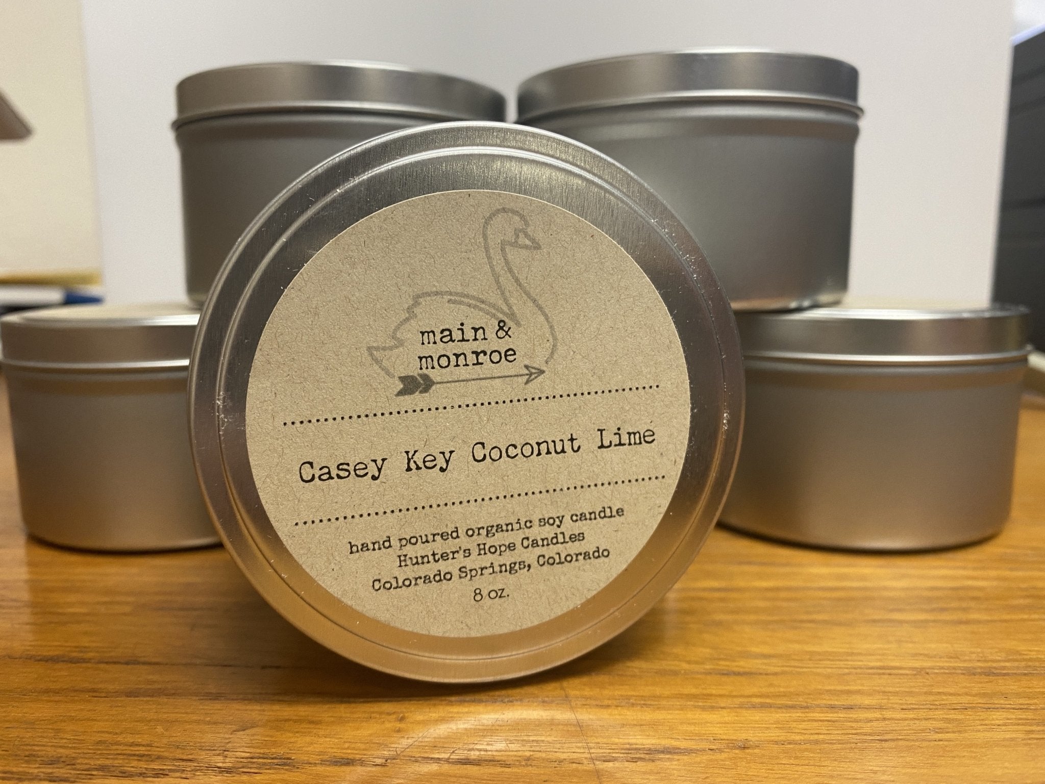 Casey Key Coconut Lime Candle - Main & Monroe