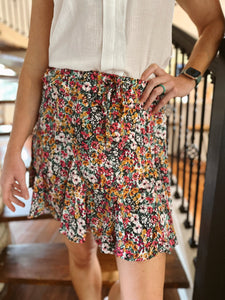 Floral Dreams Mini Skirt - Main & Monroe